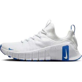 Nike Free Metcon 6 Sneaker, White/Game Royal-White, 42.5