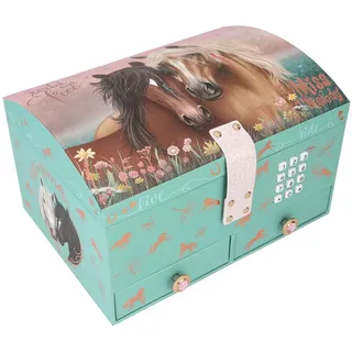 DEPESCHE 13612 Miss Melody - Großes Schmuckkästchen in Türkis und Sound