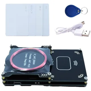 ISTOVO Proxmark3 512m RFID -Kartenleser Burner Easy V5.0 RDV4 Speicher IC ID -Kartenkopierer Duplicator Integratierte Antenne Entschlüsseler
