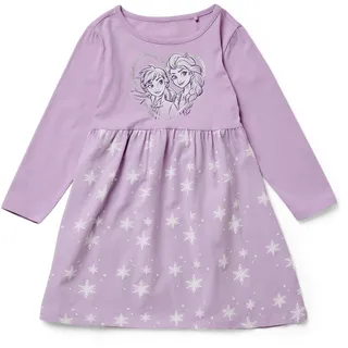Tchibo - Kinder-Jerseykleid »Eiskönigin« - Baby - Gr. 86/92 - lila/print