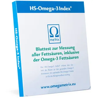 neotes Omegametrix Analyse-Kit – HS-Omega-3 Index® & umfassendes Fettsäure-Profil – einfache Probeentnahme zu Hause – 26 Fettsäuren inkl. EPA/DHA