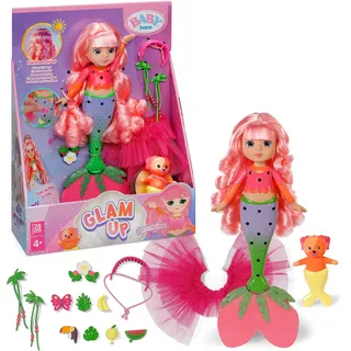BABY BORN Puppen Glam Up Sunshine Meerjungfrau 28 cm
