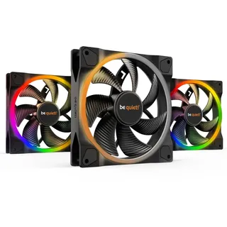 be quiet! Light Wings PWM 3er-Pack, LED-Steuerung, 140mm (BL078)