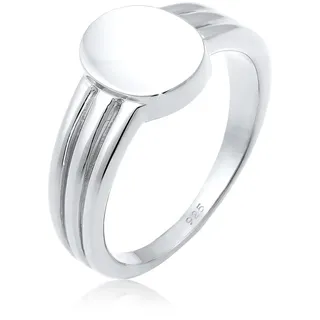 Elli Ring Siegelring Basic Blogger Geo 925 Sterling Silber Gr.: 54