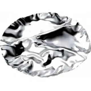 Alessi LC14 Antipastiplatt 4 Abteilungen, Edelstahl, 18/10 glänzend poliert (LC14)