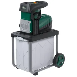 Mr. GARDENER Häcksler »LH 2845-2«, leise, 2800 Watt, 45 mm Aststärke max. - gruen