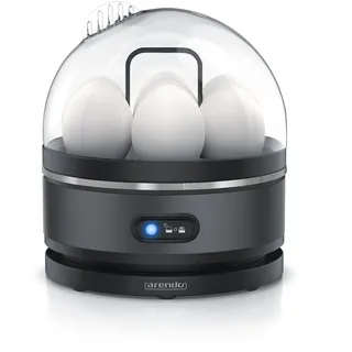 Arendo Eierkocher 7 Eier + Eipicker Schwarz