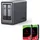 2-Bay inkl. Seagate Festplatte 8 TB (2 x 4 TB)