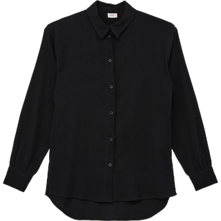 s.Oliver - Bluse in Long-Shape, Mädchen, schwarz, M