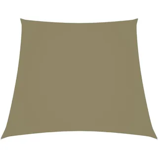 vidaXL Sonnensegel Oxford-Gewebe Trapezförmig 2 Stück 2,4 x 3 m Beige