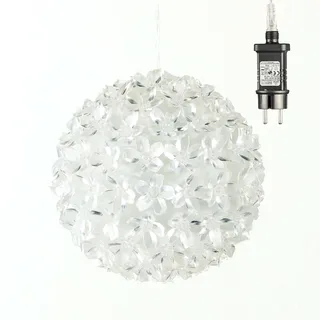 Hi Haushalt International LED Kugel Lichterkugel 15cm mit 100 LEDs warmweiss 230V 75007