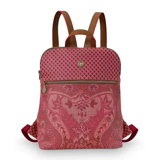 Pip Studio Backpack Kyoto Festival Dark Pink 28x36x11cm - Rosa