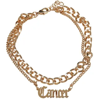 URBAN CLASSICS Zodiac Golden Anklet - Goldfarben
