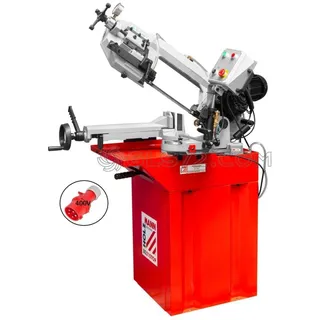 Holzmann Maschinen Metallbandsäge BS210TOP 400V + Untergestell + Bi-Metall Sägeband