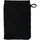 Waschhandschuh 16 x 22 cm schwarz