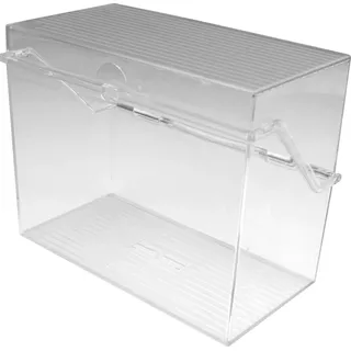 Helit Karteikasten A6 quer »the index H62146« transparent, 16.5x13x9 cm