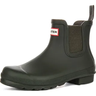 Hunter Original Chelsea Boot Damen Dark Olive 38