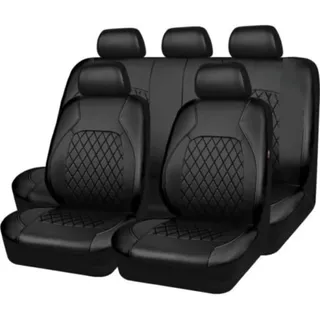 HODGON Auto Sitzbezüge für Ford Focus Combi Esate Mk4 Mk3 Mk2 HN/HP C5/C6 BK/BL DA3 NA NA3 NA2 NA1 2005-2025, wasserdichte Autositzschoner, Ledermaterial, Reißfest und Kratzfest, Atmungsaktiv,B