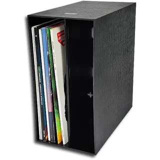 Protected LP Schallplatten Kunststoff Box schwarz