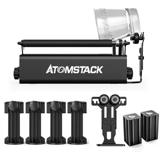 ATOMSTACK R3 PRO Rotationswalze, Rotary Roller, für A 5 PRO/A10 PRO/A20 PRO/A30 PRO/A40 PRO/A70 PRO/A70 MAX