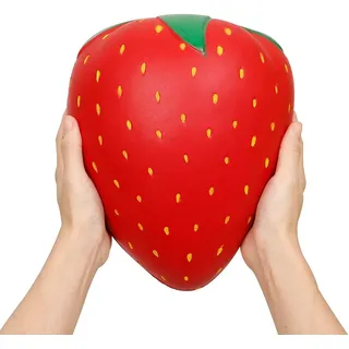Squishies Erdbeere Super Groß Antistress Squishies Squeeze Quetschen Spielzeug Langsam Steigend Squishies Jumbo Toys Slow Rising Spielzeug Kinder ...