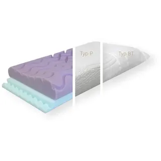 Grosana airflex Unlimited Nackenstützkissen (Bezug: Typ BT Baumwoll-Tencel / Kern: Formpur-Hybridschaum)