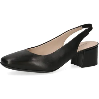 CAPRICE Slingpumps in schwarz, 37 EU