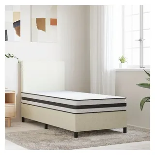 vidaXL Matratze Bonnell-Federkern Mittel 90x200 cm