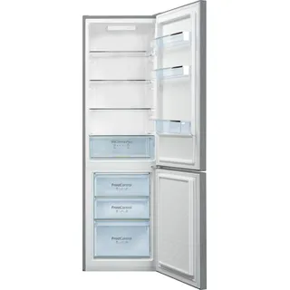 Amica KGCL 387 165 E Kühl-Gefrierkombination (262 l, 1760 mm hoch, Silber)