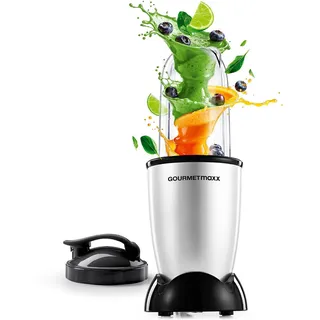 GOURMETmaxx Mr. Magic Standmixer silber/schwarz 4 tlg. 400 W