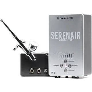 Gaahleri Airbrush-Set, Ambition Serie GTS-06, Airbrush & Luftkompressor mit Luftkontrolle