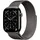 GPS + Cellular 46mm Slate Titanium Milanese Loop slate M/L