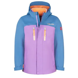 TROLLKIDS - Girl's Bryggen 3in1 Jacket - Doppeljacke Gr 122 lila/blau