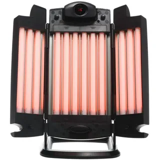 Eurosolar Gesichtssolarium Eurosolar Collagen Licht Box Rotlicht Therapie schwarz