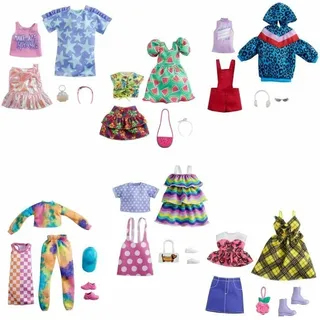 Mattel Barbie Moden 2 Outfits und 2 Accessoires für die Barbie Puppe