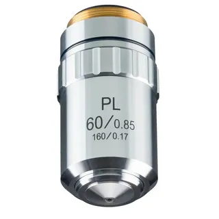 Bresser Optik DIN-PL 60x, planachromatisch 5941560 Mikroskop-Objektiv Passend für Marke (Mikroskope)