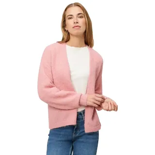 Zero Strickjacke Damen offener Style Rosa S