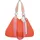 Medium Shopper Canvas Orange
