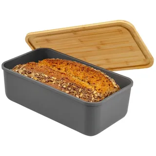 bremermann Brotkasten Bambus Grau