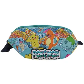 Pokémon CYPBRANDS Unisex Kinder Cyp Brands-Pokémon Bauchtasche-Urban Colors Umhängetaschen, bunt