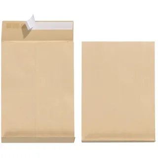 Herlitz Versandtasche B4 braun, 25 Stück 797506