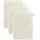 Waschhandschuh 15 x 20 cm nature 3 St.