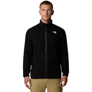 The North Face Herren 100 Glacier Full Zip Fleecejacke schwarz)