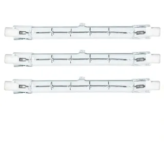 NCC-Licht 3 x Halogenstab 118mm 200W R7s 230V warmweiß dimmbar