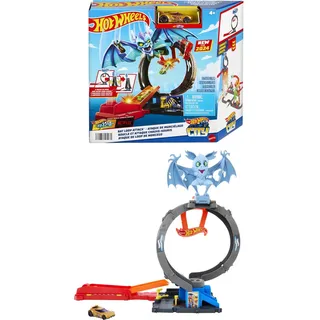 Mattel Hot Wheels City Nemesis Bat vs Tire Shop