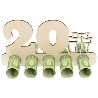 Spruchreif | Originelle Geldgeschenke | Geschenk zum 20.Geburtstag | Geldgeschenk 20.Geburtstag | Geschenk Junge Mädchen | Geldgeschenk Sohn Tochter | Geburtstagszahl | Geldgeschenke zum Jubiläum