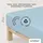 Baumwolle 120 x 200 - 130 x 220 cm blue light