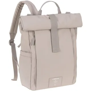 Lässig Rolltop Up Wickelrucksack Taupe
