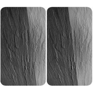 Wenko Schiefer Herdblende-/Abdeckplatte 2 St.