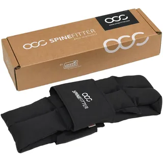 SPINEFITTER by SISSEL Linum Pro | Rücken- & Muskelentspannung | Ergonomisches Therapiekissen für Wärme- und Kältetherapie | Flexibles Wellness-Tool für Physiotherapie und Fitness